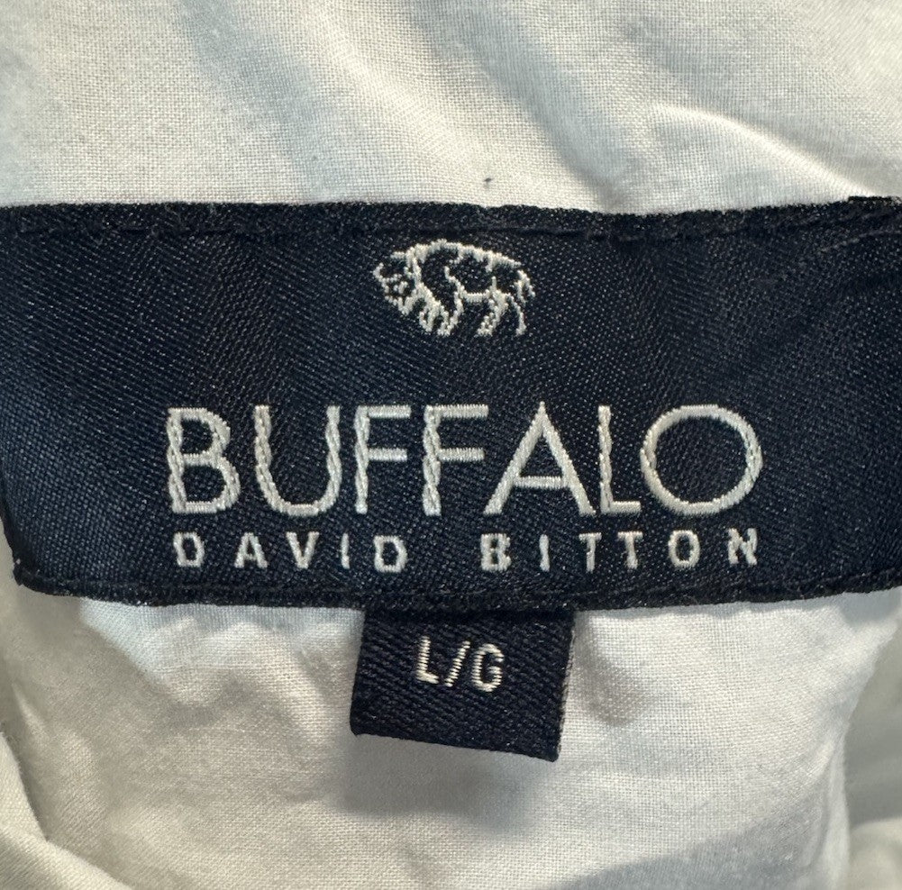 Buffalo David Bitton long sleeve button up sarcasm Shirt Men's Large