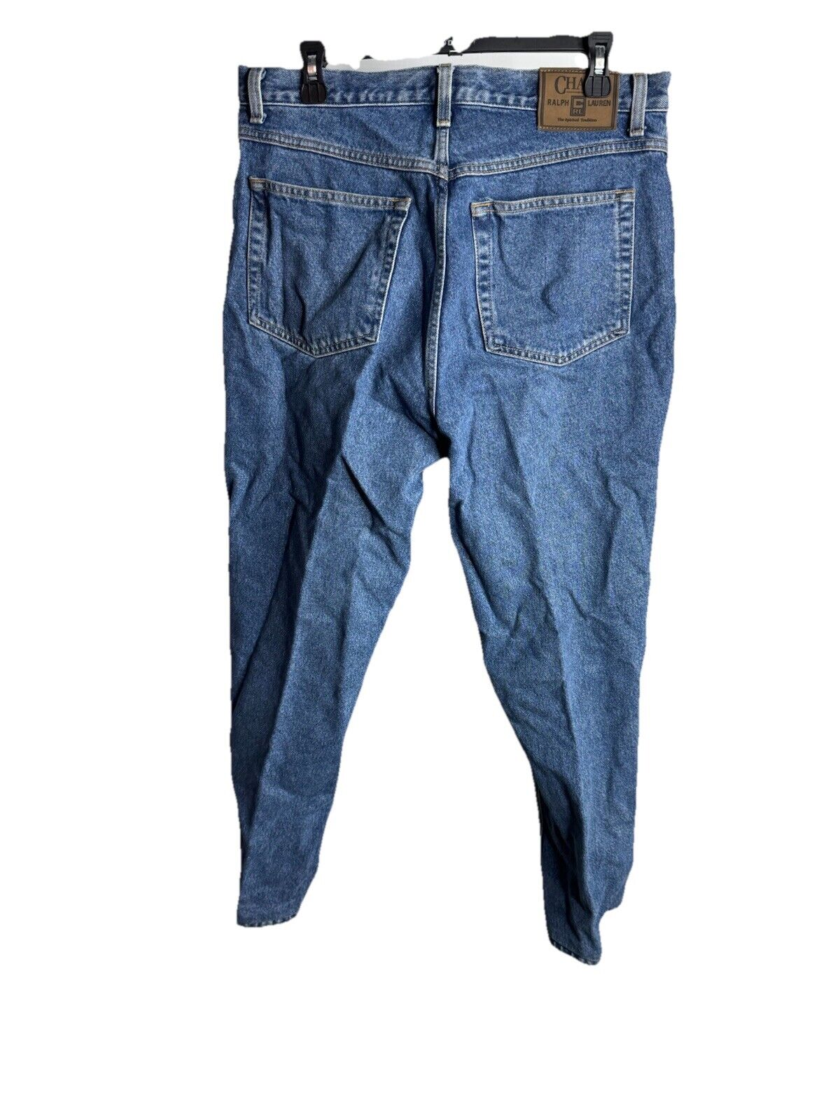 CHAPS RALPH LAUREN POLO RELAXED STRAIGHT FIT FREEDOM STRETCH JEANS SZ: 34X 30