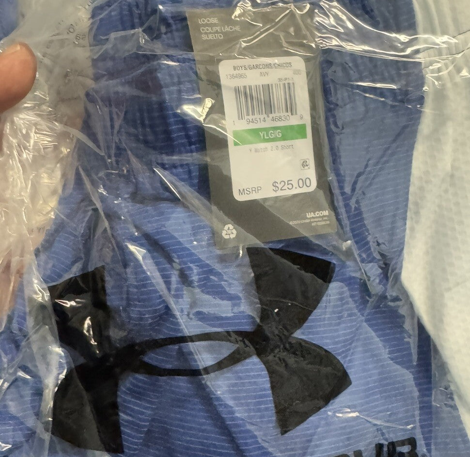 Under Armour Athletic Shorts, New, Size Large (Youth)
