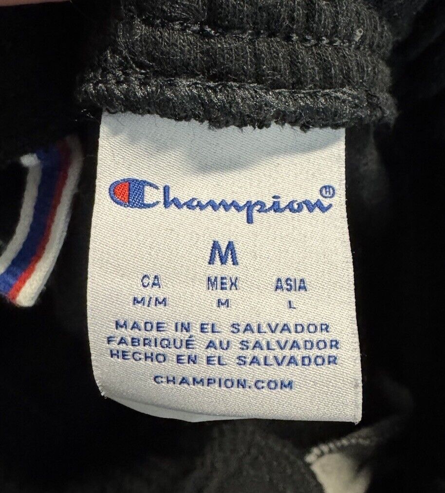 Champion Mens Sweatpants Size M Cotton Stretch Fleece Heathered Joggers