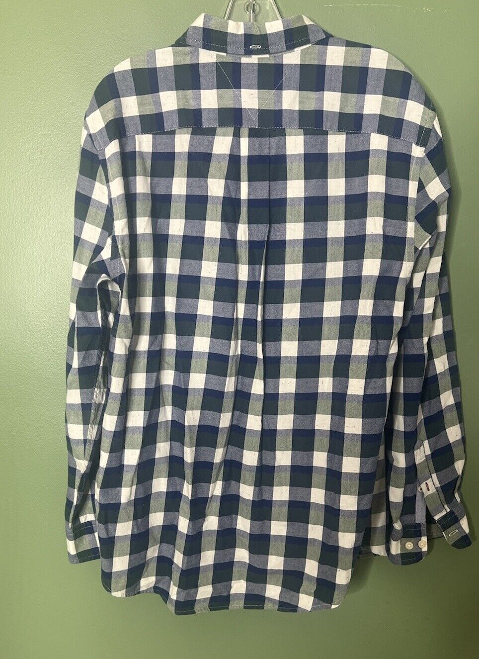 Tommy Hilfiger Shirt Mens Large Button Down Long Sleeve