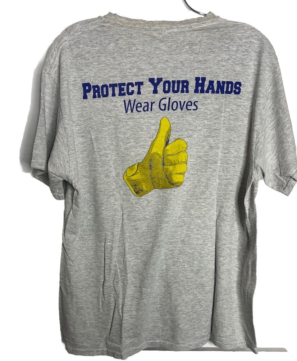 men Safety T Shirt Size Medium