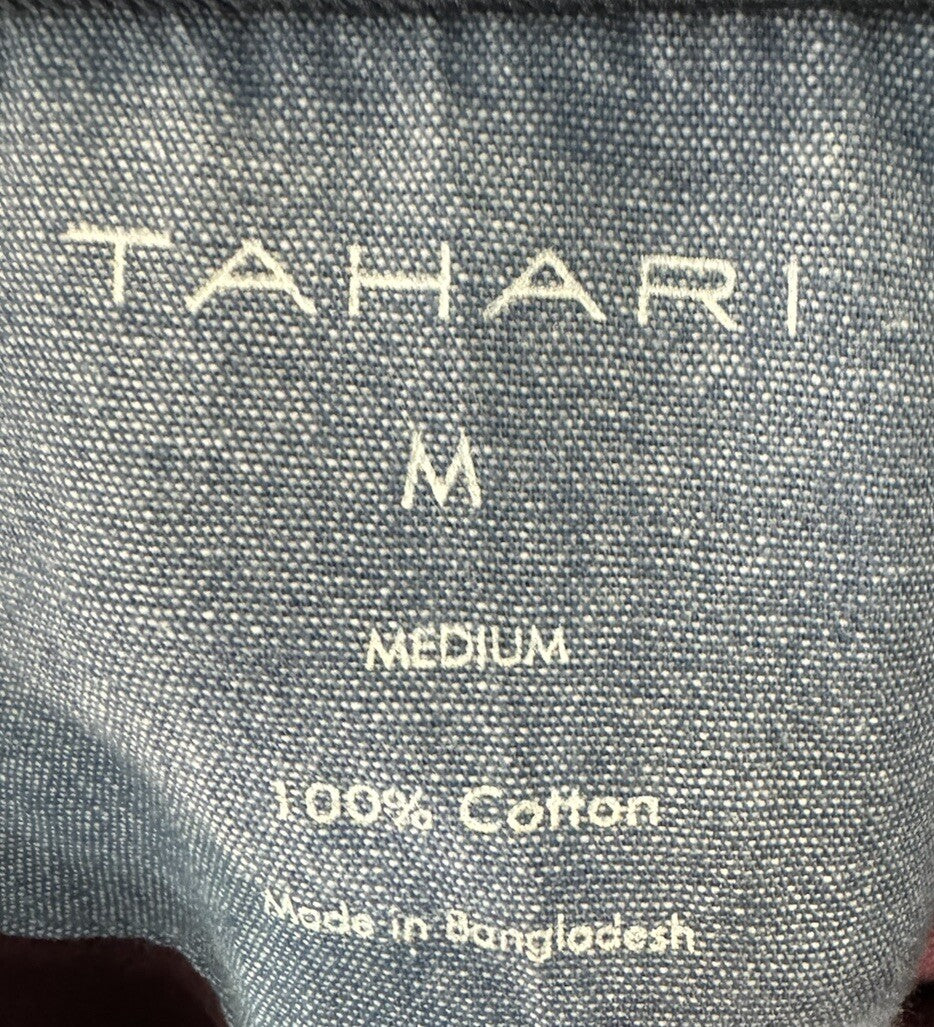 Tahari Mens Polo Shirt Medium New