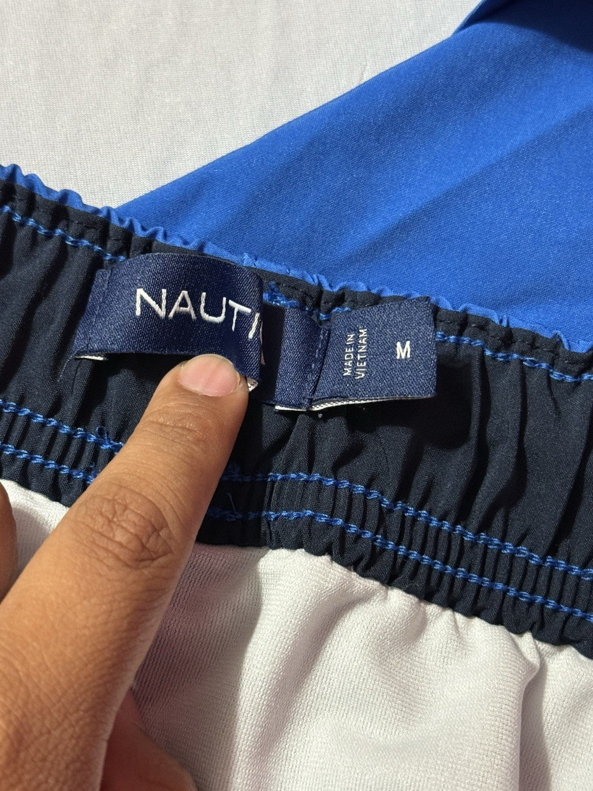 Nautica Men's Swimsuit Medium Blue