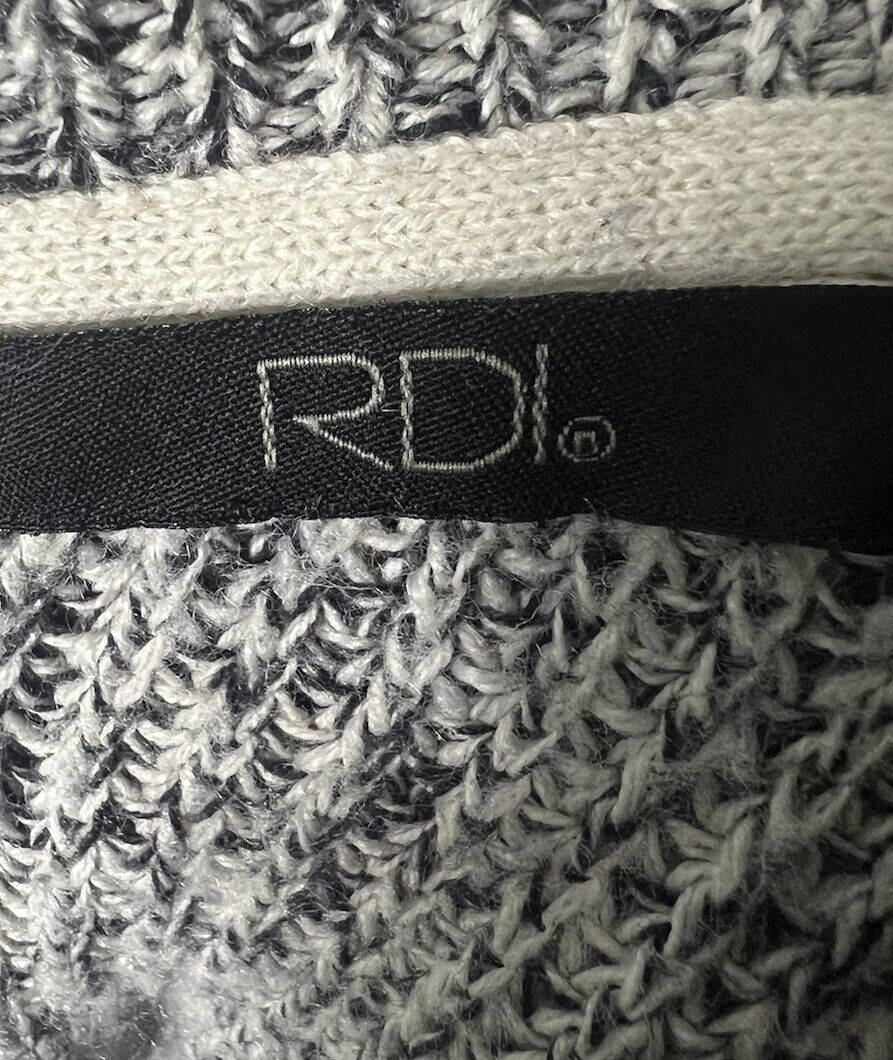 RDI Cardigan XL Gray Women's Elbow Patch Knit Cardigan