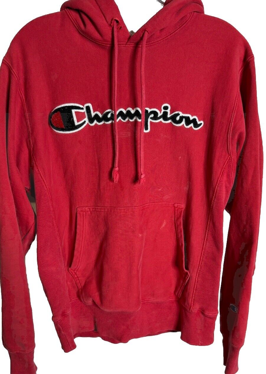 Champion Reverse Weave Hoodie Adult Small Pullover Sweatshirt Heavyweight