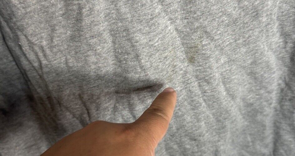 Vintage Nautica T Shirt Mens Size M Long Sleeve Logo Spell Out Casual Adult