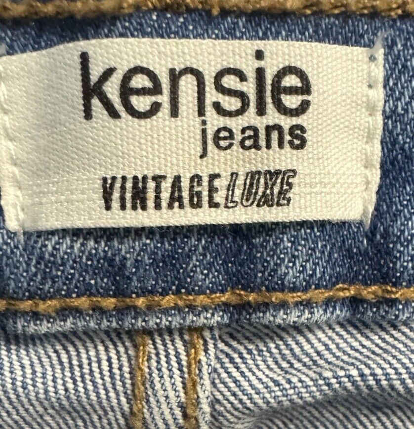 Kensie Jeans Skinny Leg Women's 8/29 Blue Dark Wash Denim Mid Rise
