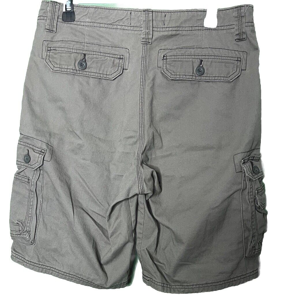 Lee Men's Extreme Motion Swope Cargo Shorts Comfort Bottoms Pockets Caramel 33