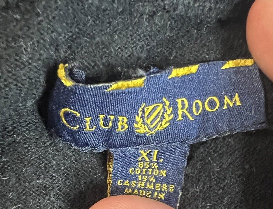 Club Room Mens Blend V-Neck Pullover Sweater XL