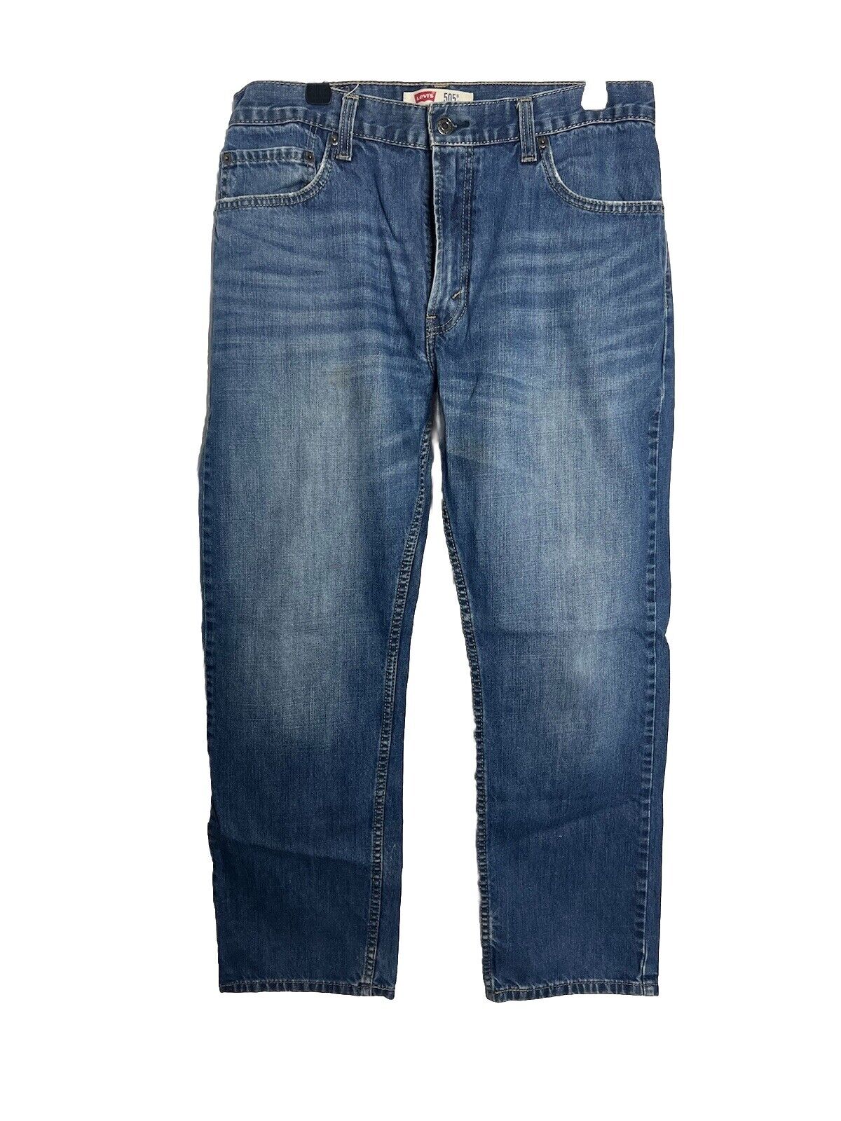 Vintage Levi's 505 Regular Fit Jeans Men's Size 34 X 30 Blue