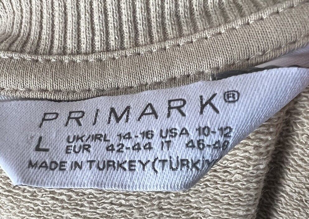 Mens Primemark Crewneck Sweater LARGE (10-12)
