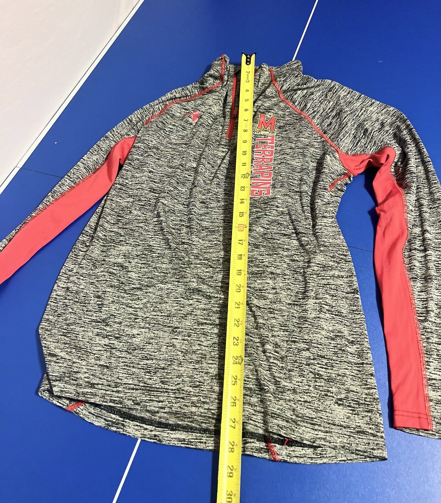 Under Armour Terrapins Athletic Long Sleeved, Medium Loose, Digital Gray Camo,