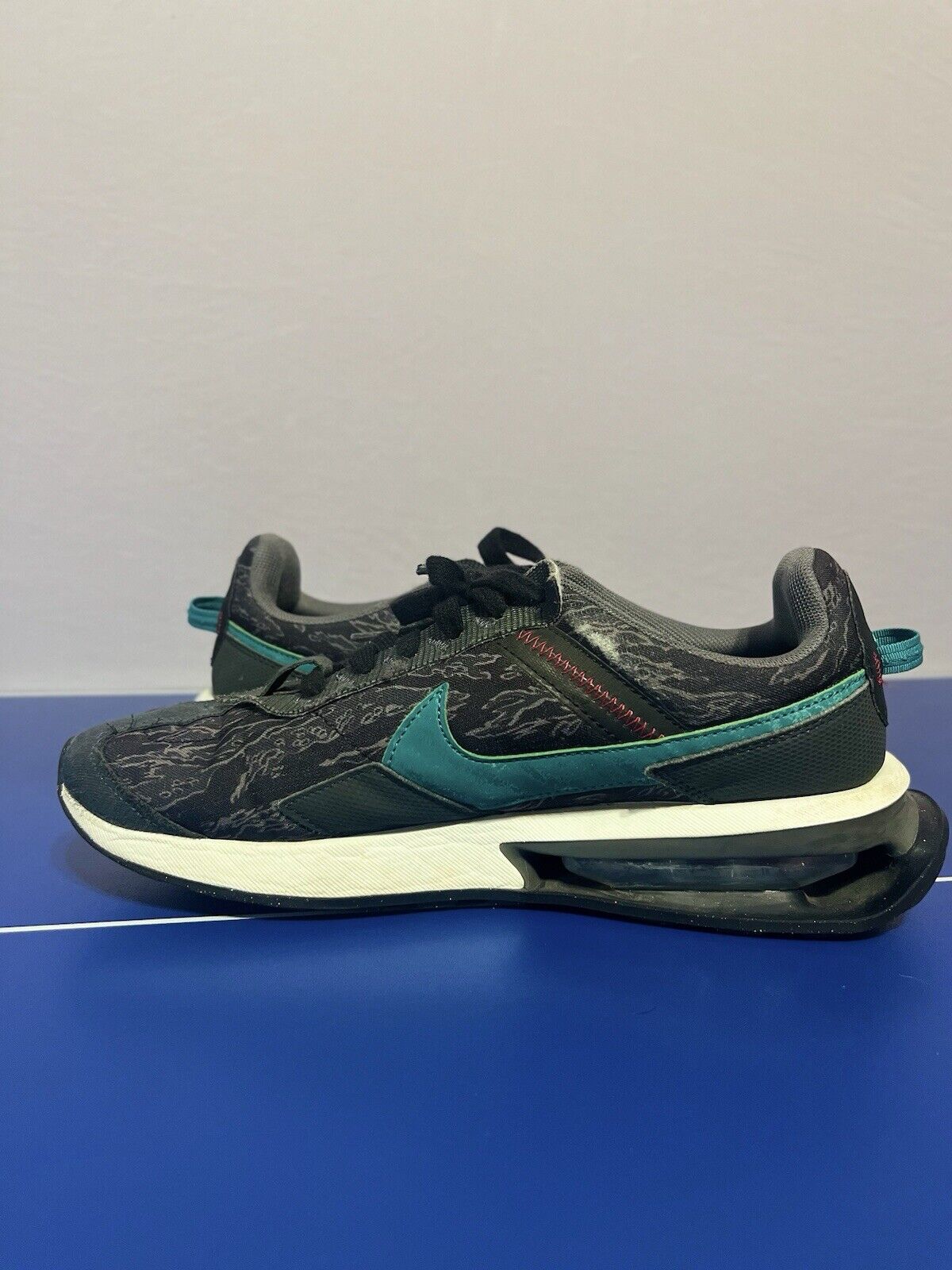 Nike Air Max Pre-Day Shoes Black Fresh Water Grey Sneakers Size 9 (DH4642-001)