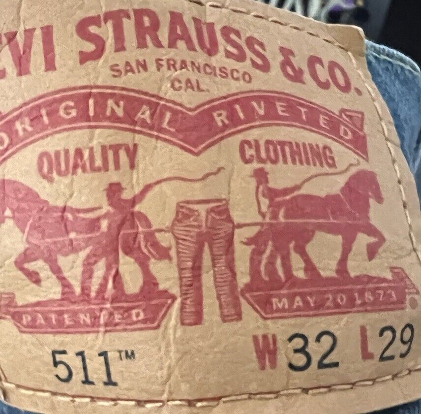 Levi’s 511 Jeans Mens 32 x 29