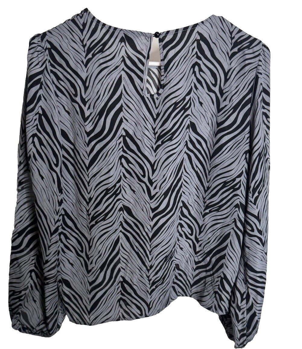 Shein Womens Sz L Tunic Top Long Sleeves