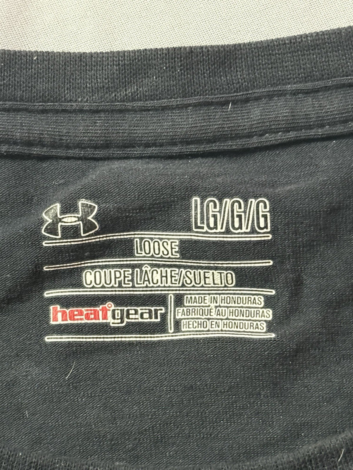 Under Armour Men T Shirt Let The Gains Begin Size L