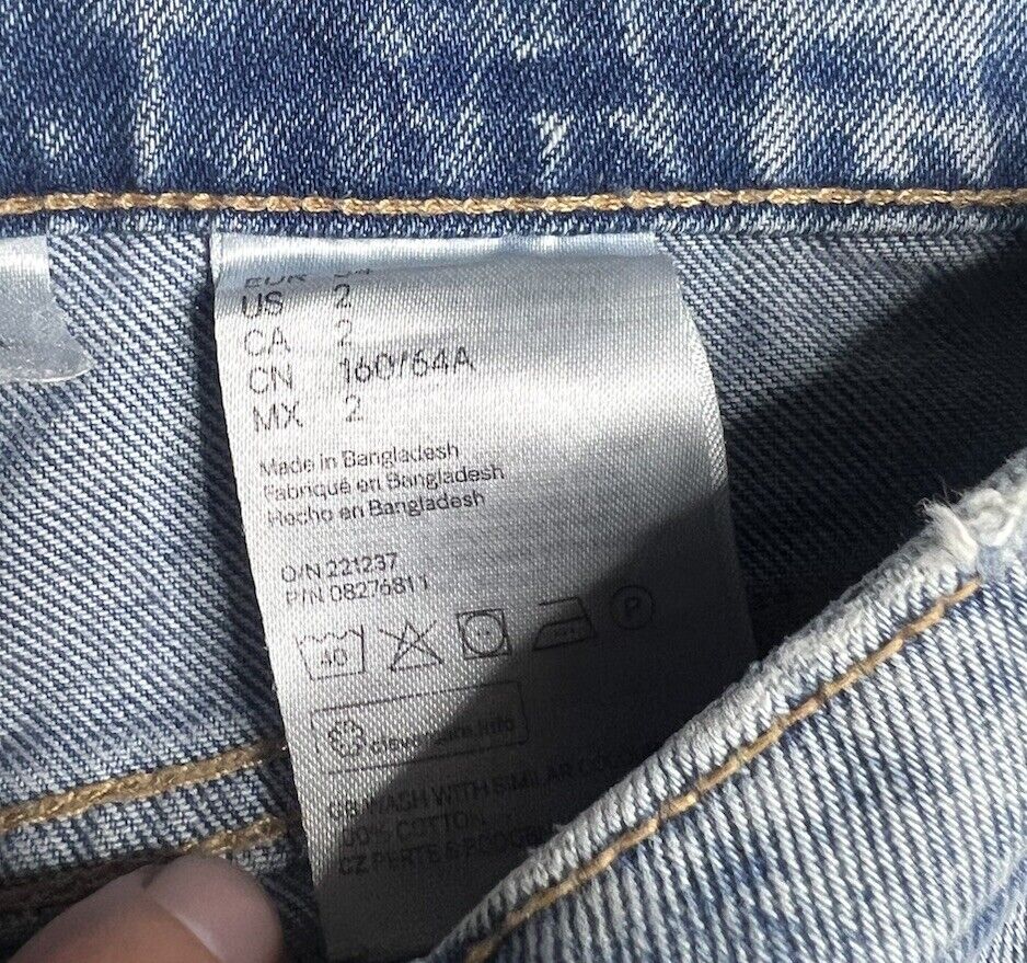 H&M Divided Women's Size 2 Blue Jeans Make An Offer