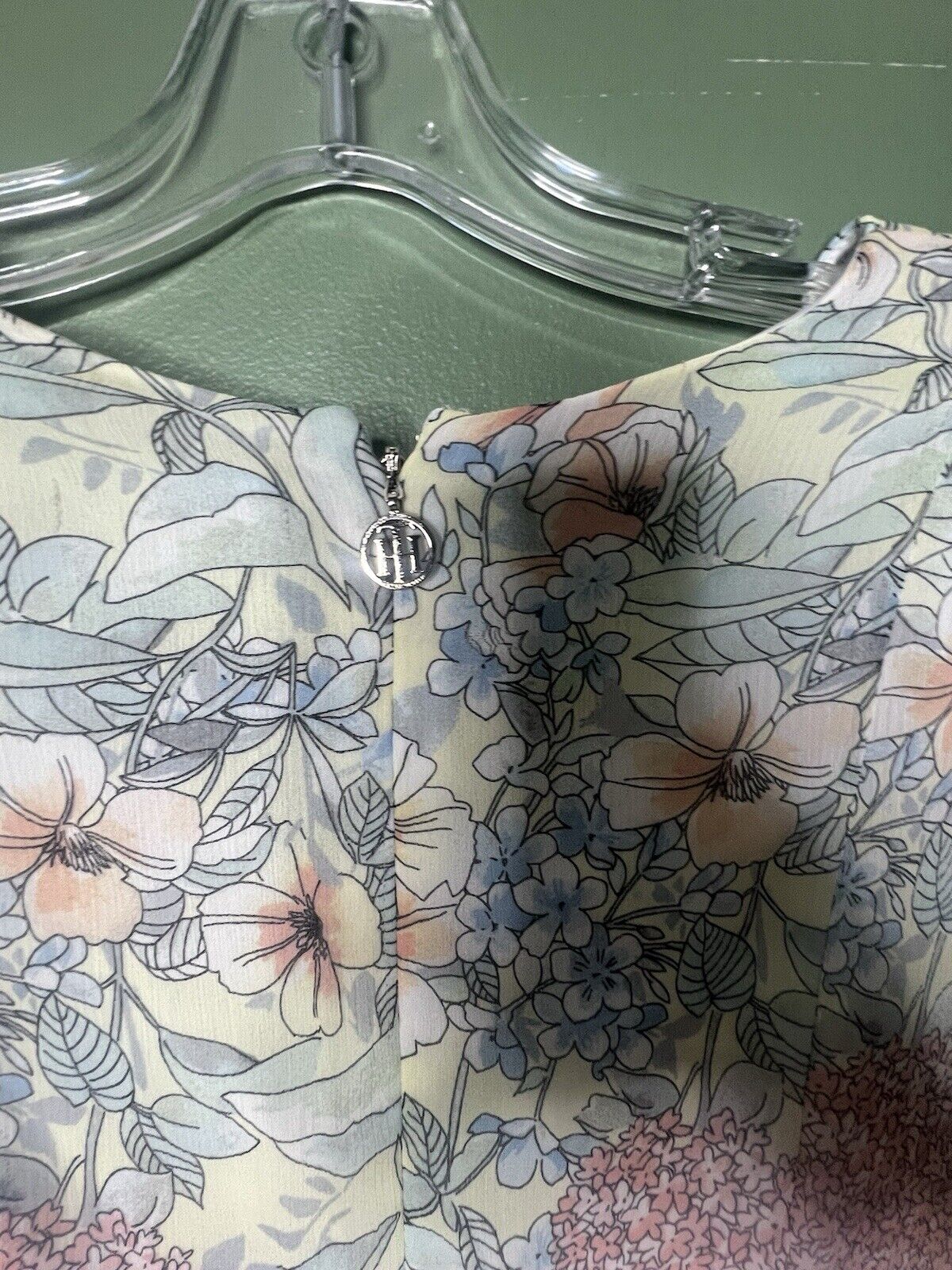 TOMMY HILFIGER Black Floral Dress Size 2