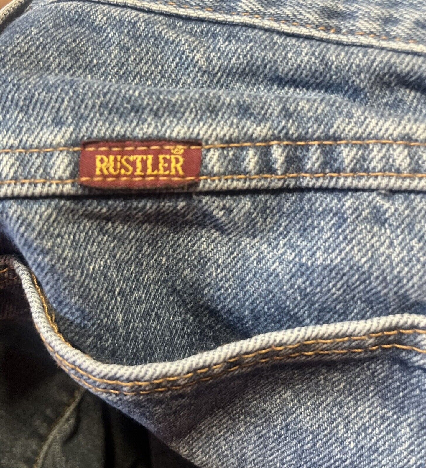 Wrangler/Rustler Jeans, Men’s Size 40x30, Regular For, High Quality, Good 4 Work
