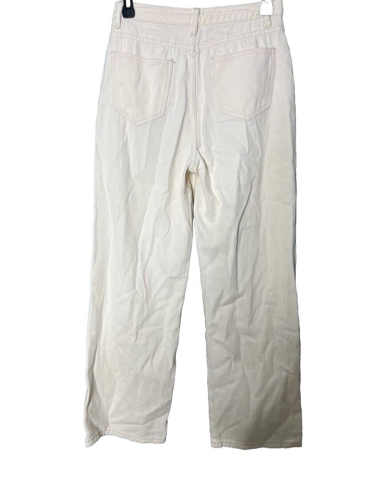 Dazy Jeans White Size S