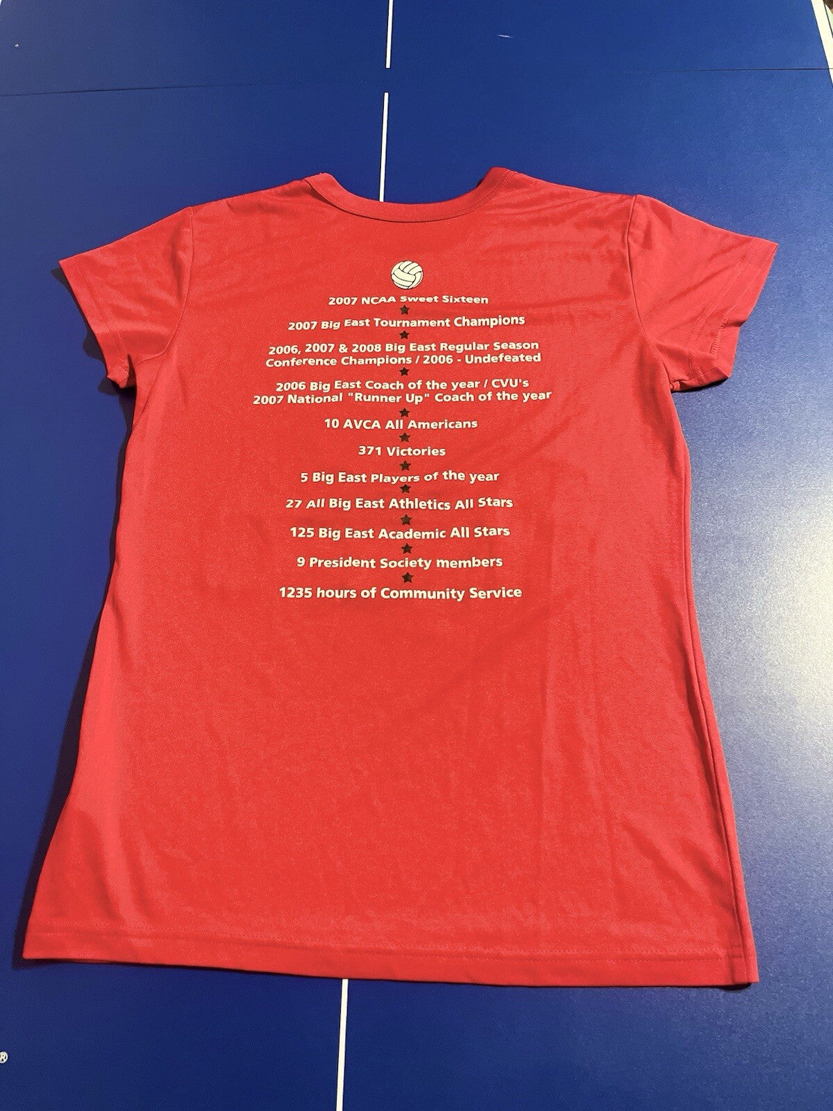 St Johns Red Storm Shirt Adult Medium Red Nike Shirt Women’s Medium