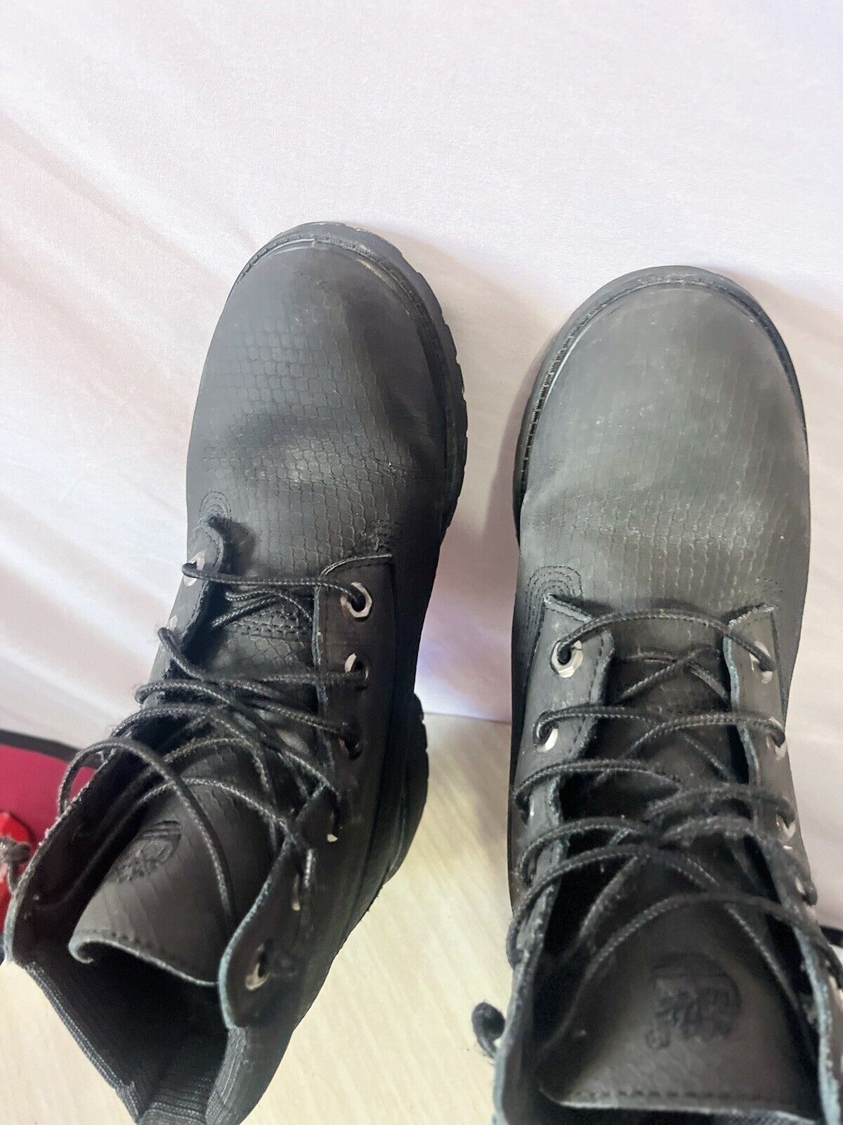 Timberland 5.5 Men’s, Premium Black Helcor Boot, High Quality, Lightly Used,rare