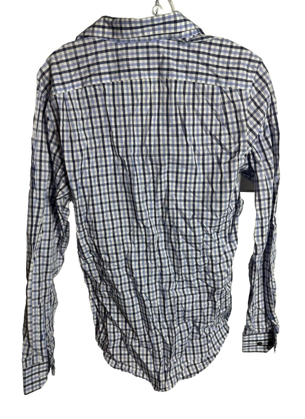 Gap Shirt Mens Medium 15 15.5 Plaid Long Sleeve Button Up Cotton Slim Fit