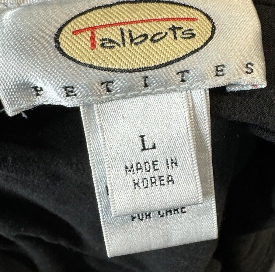 Talbots Petite Shirt Long Sleeve Size Large
