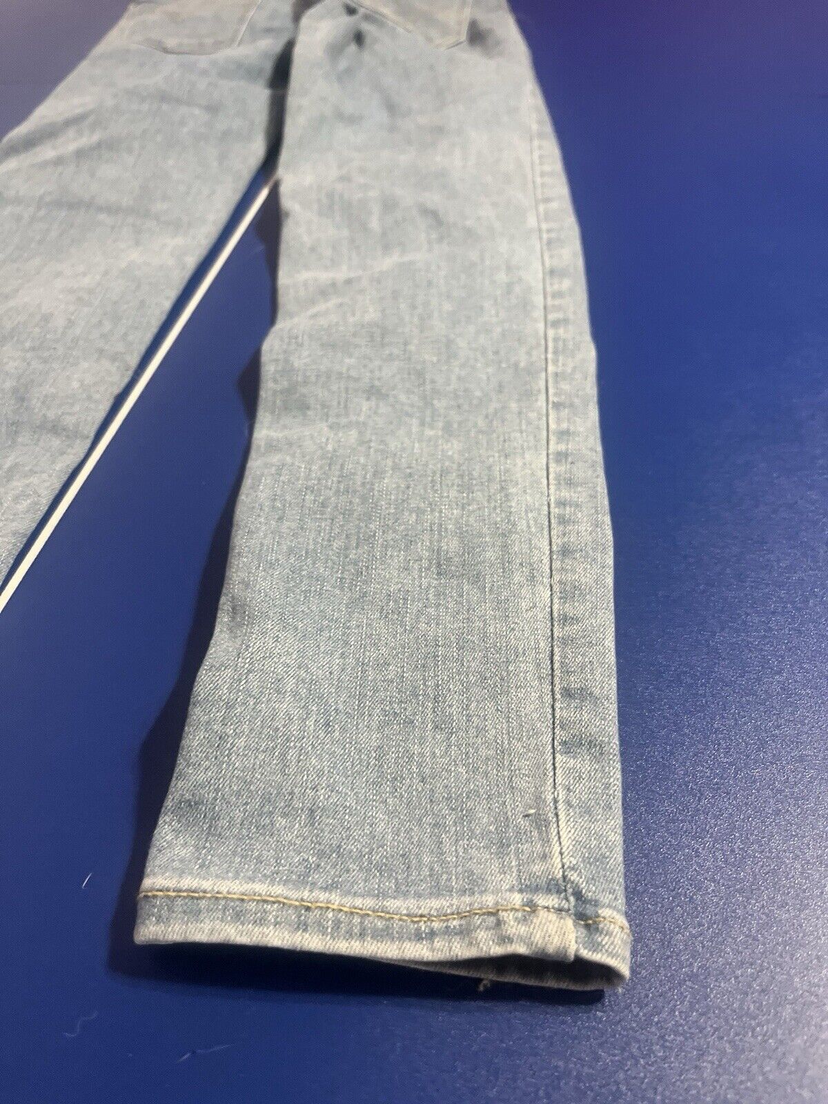 Levi's Jeans Women's 24x26 Mile High-Rise Super Skinny Ankle Pants-Measured