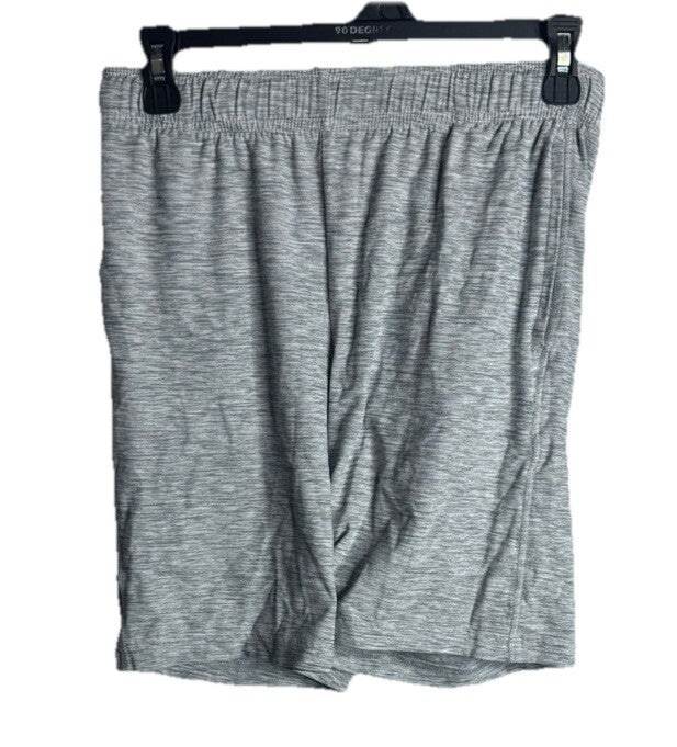 Old Navy Boy Size Large (10-12) Heather Gray Fleece Flat Front Jogger Shorts