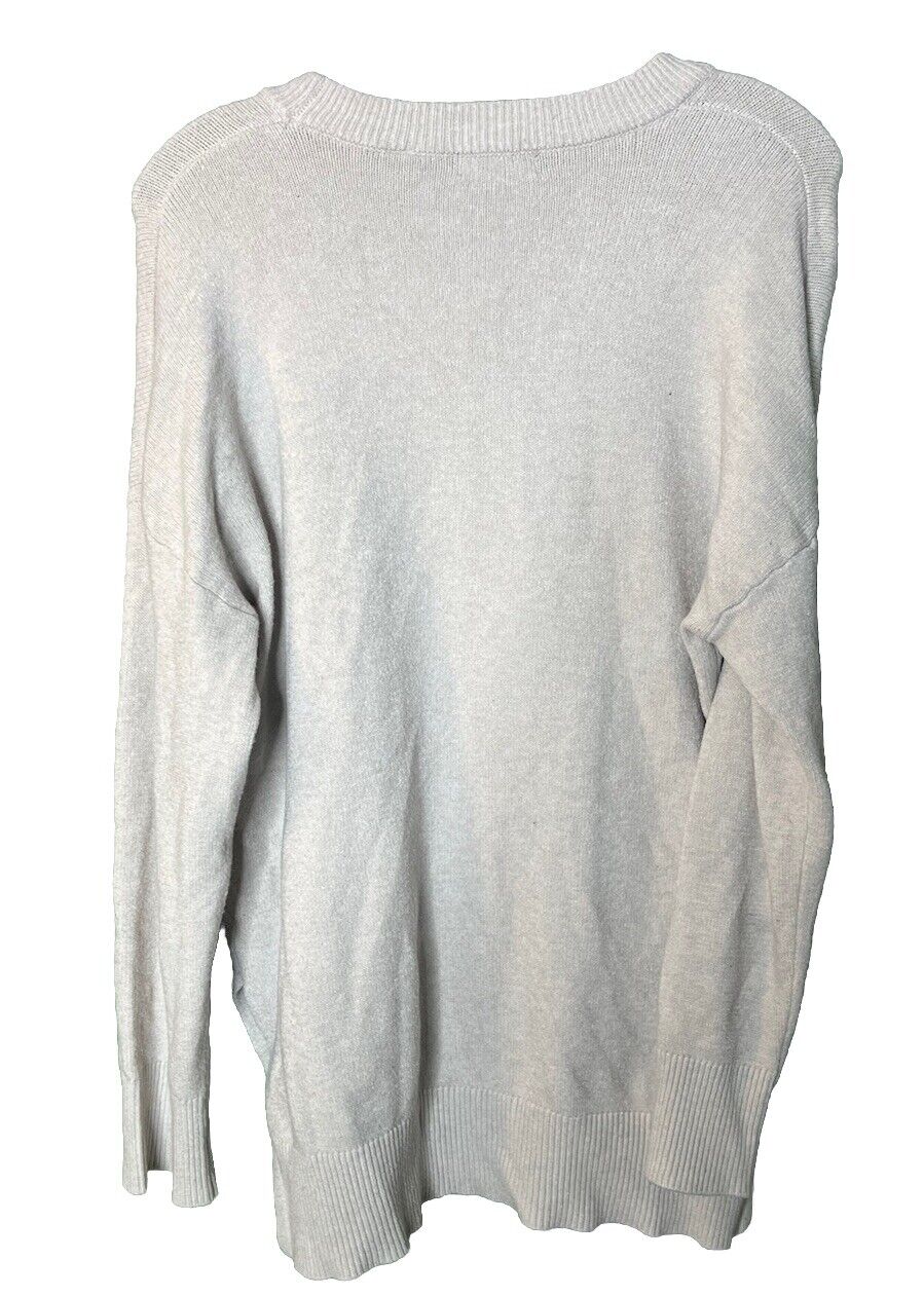 Tahari Womens Sweater XL Crew Neck Long Sleeve