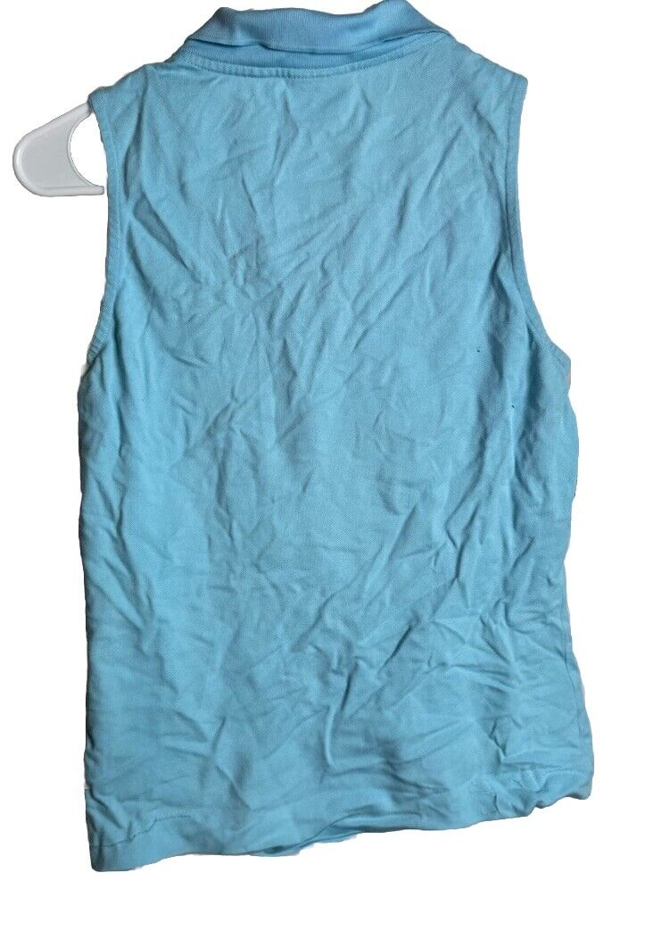 Lacoste Sleeveless Polo Tank Top Pique Cotton Size 44 XL