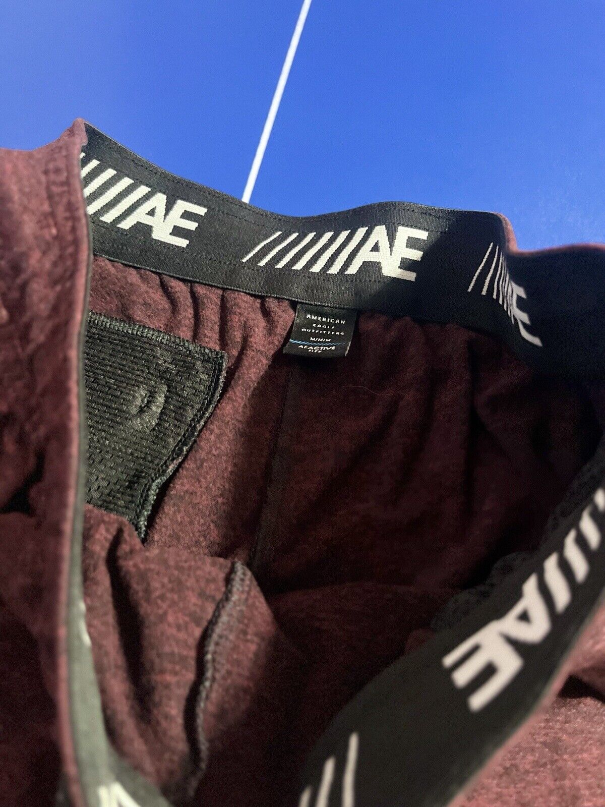 American Eagle Sweatpants, Men’s Size Medium,AE/Active Wear, Dark Red, Brand New