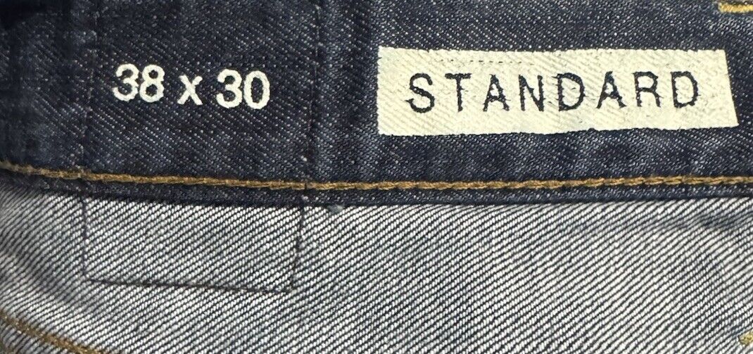 Gap Jeans Mens 38x30 Blue Dark Wash Denim