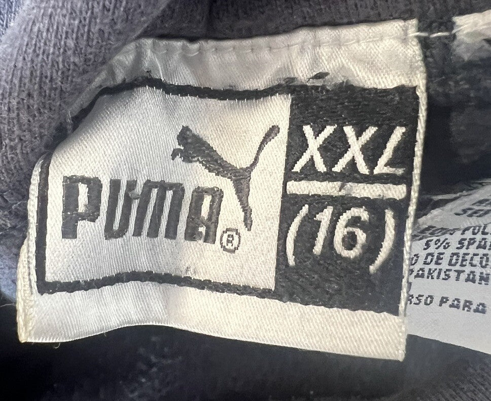 PUMA Boys Youth Fleece Pullover Hoodie Sweatshirt 2XL (16)