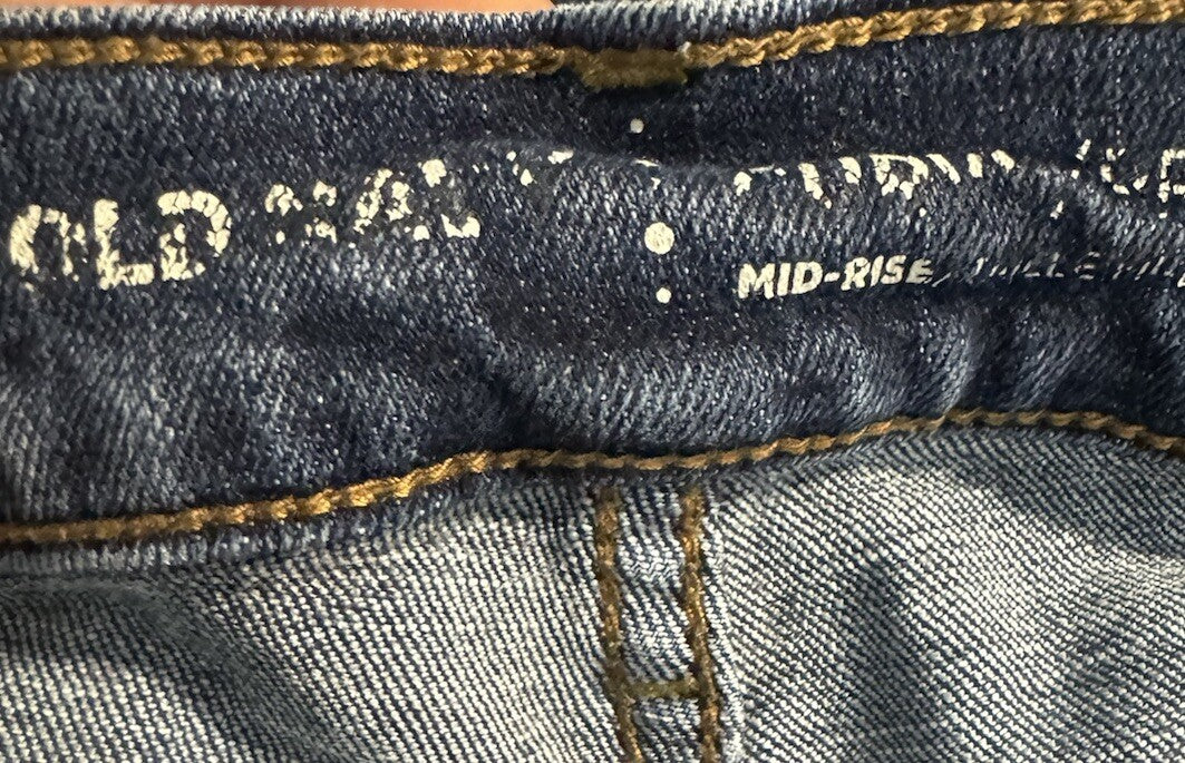 Old Navy Bootcut Jean Women's Size 14 Long Blue Mid Rise 5-Pocket