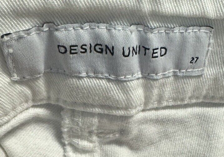 Design United Women's High Waist Metallic Biker Shorts Size 27