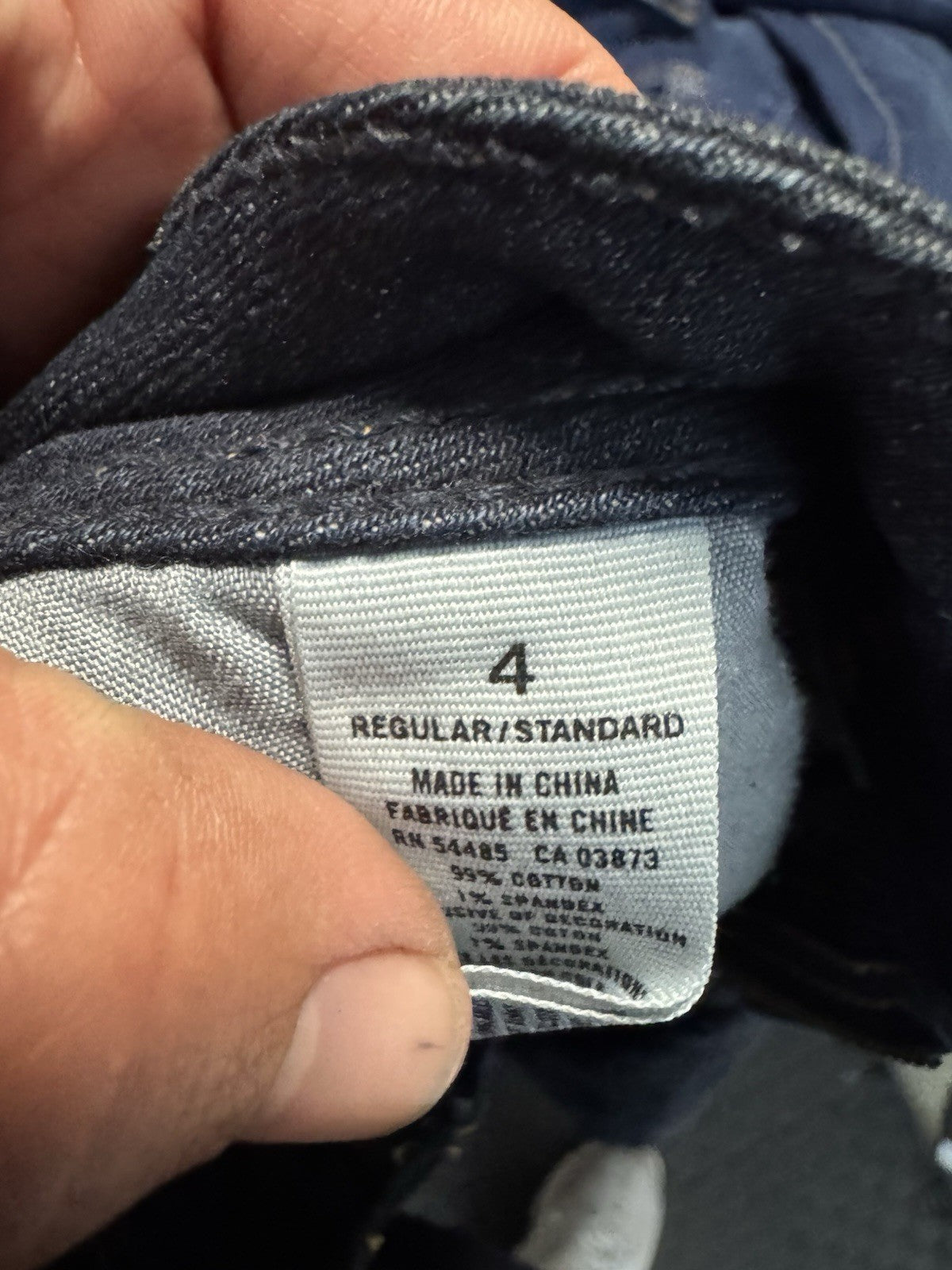 American Eagle Jeans Women's Size 4 Blue Denim Kick Boot Super Stretch