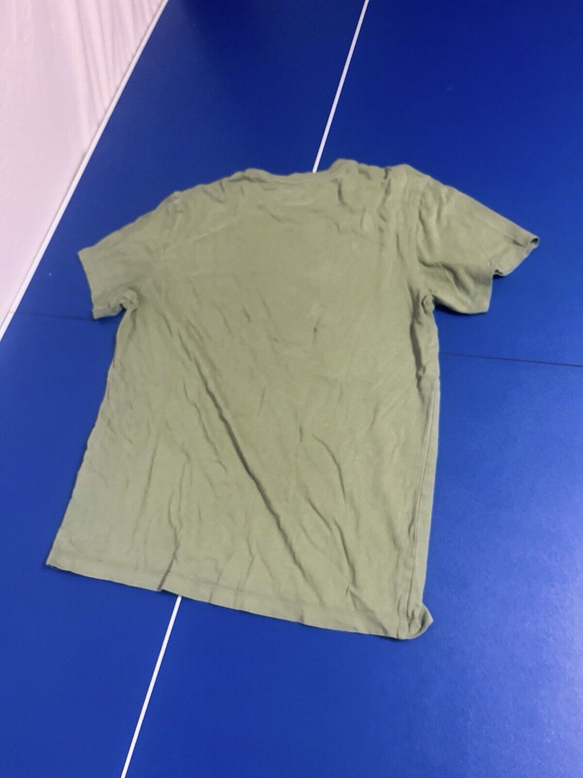 J. Crew Garment Dyed T Shirt Mens Medium S Green Short Sleeve Cotton
