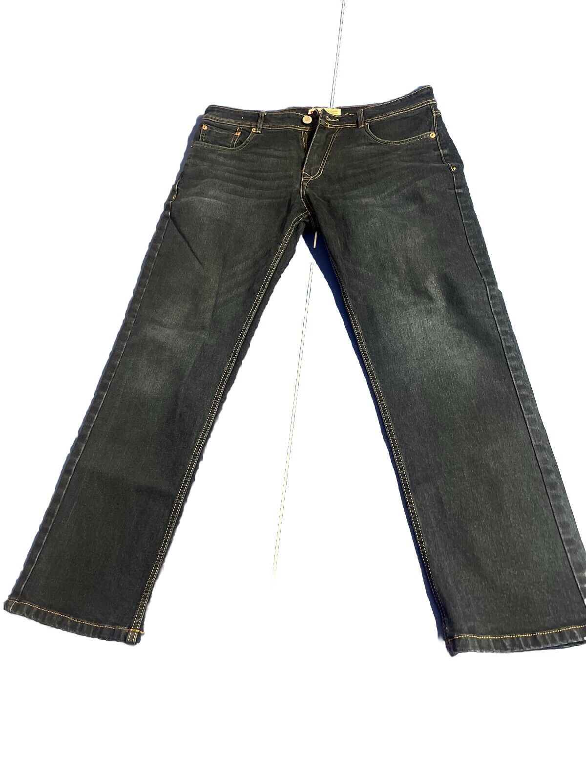 Levi's Narrow Fit Pants Mens 36 x 30 Regular Fit Straight Leg Blue Denim Jeans