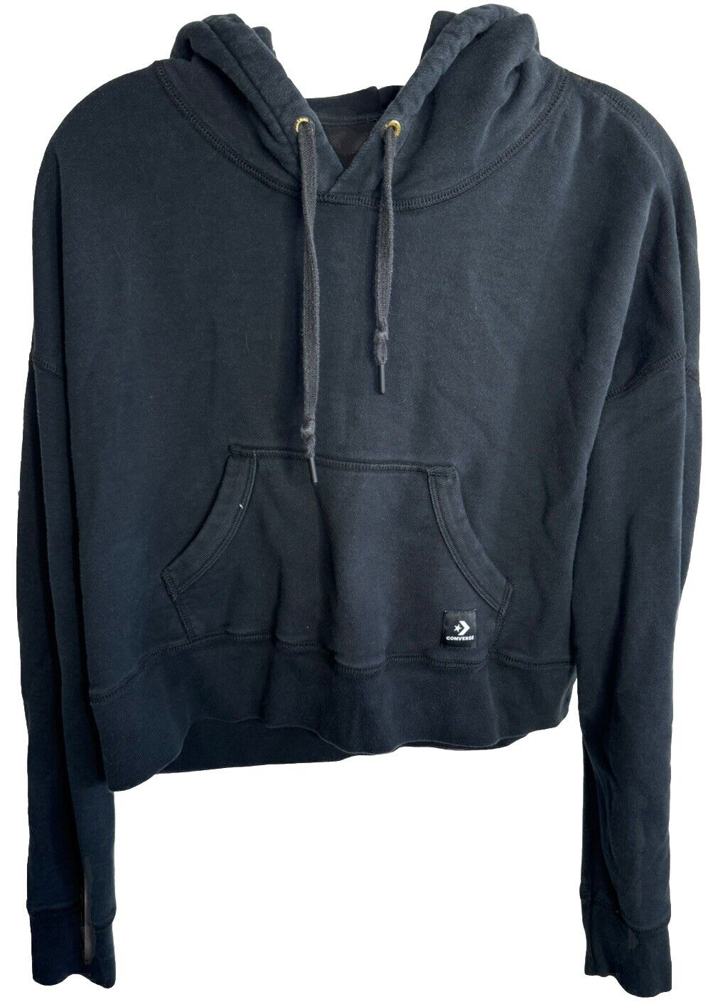Black Converse Hoodie Youth M