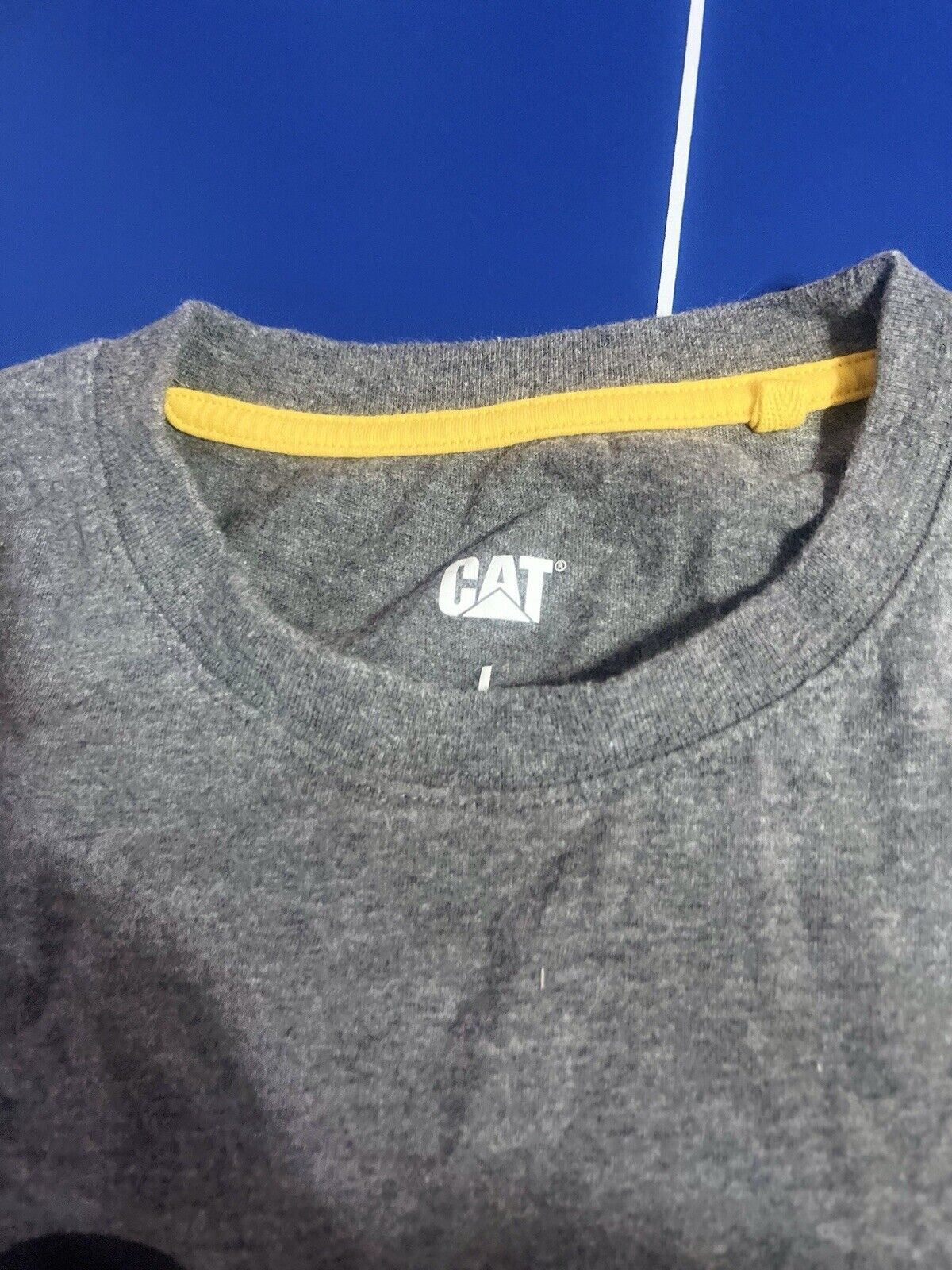 CAT Caterpillar Inc. Construction Bulldozer Men’s Size L Graphic Tee T-Shirt