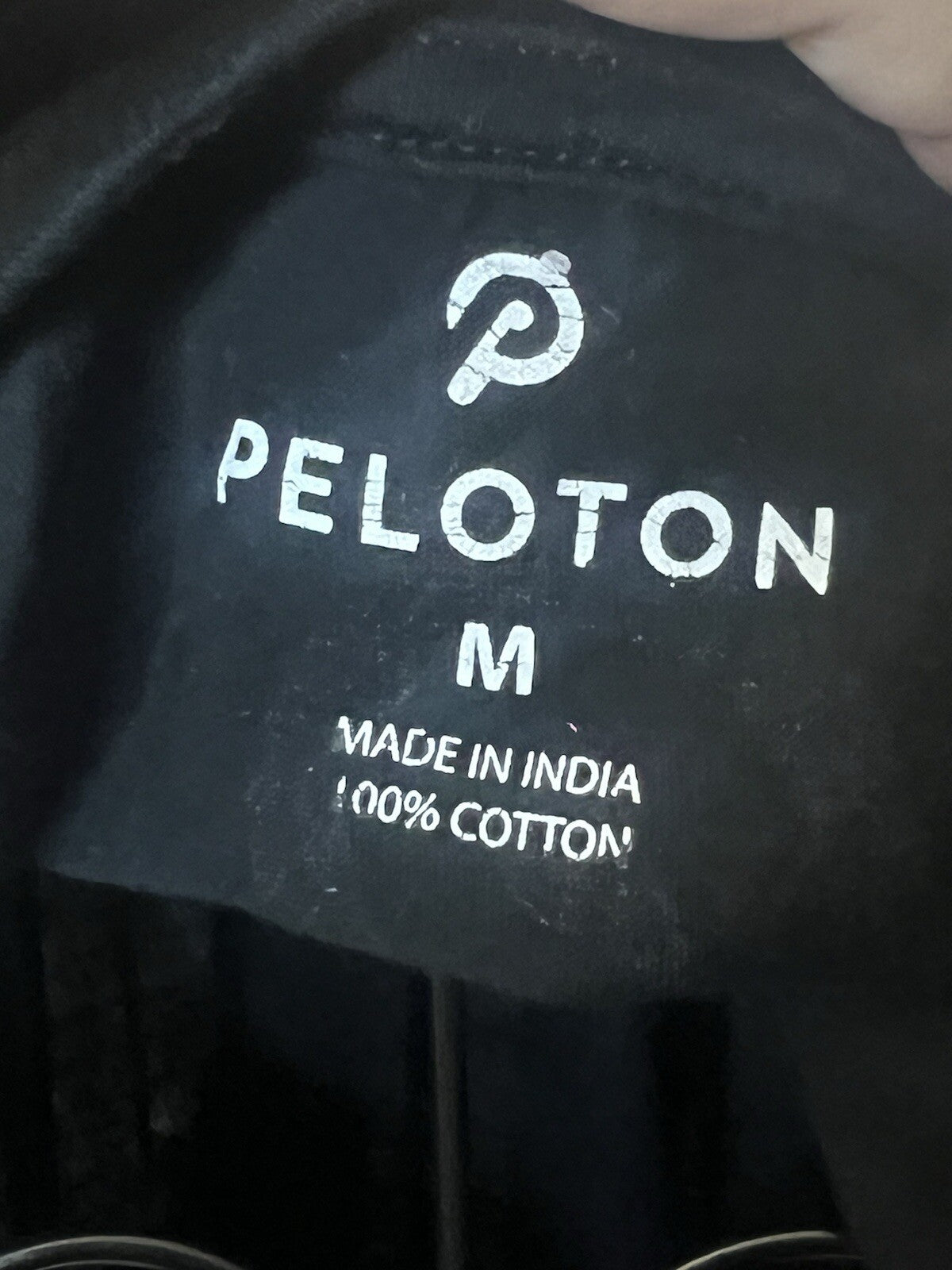 Peloton Short Sleeve T-Shirt - Black Medium