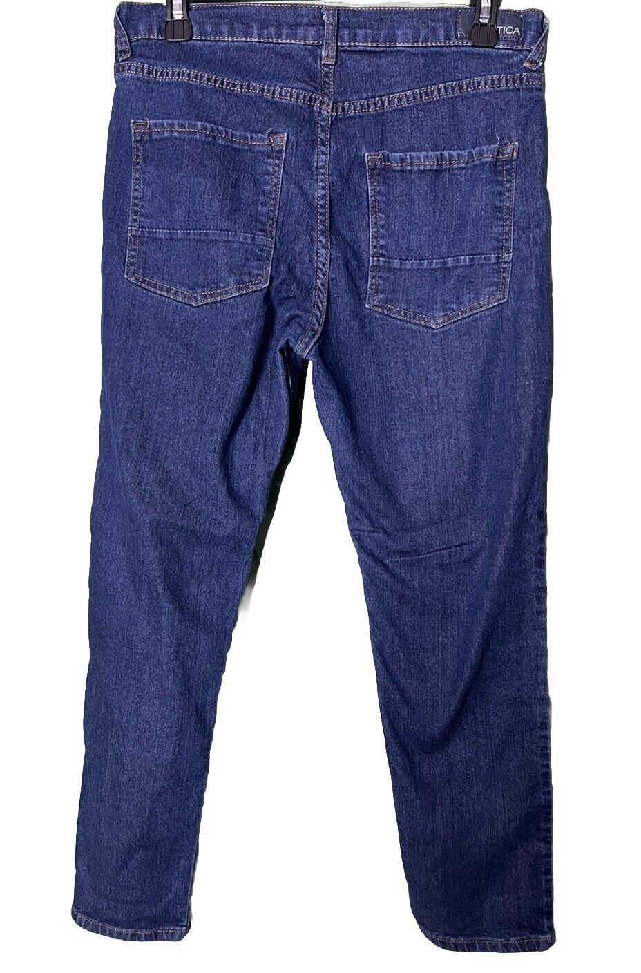Nautica Boys Jeans 18 Blue Straight Fit Stretch Dark Wash 5 Pockets Casual