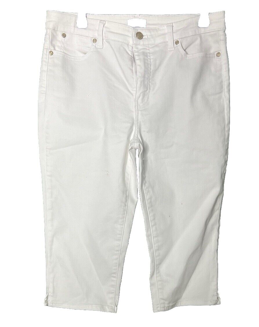 Talbots Petites Signature Pedal Pusher Pants Womens 8P
