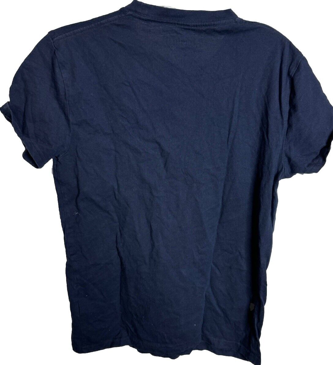 Hollister Logo Icon Crew Tee Shirt in Dark Navy Blue Mens Size XS