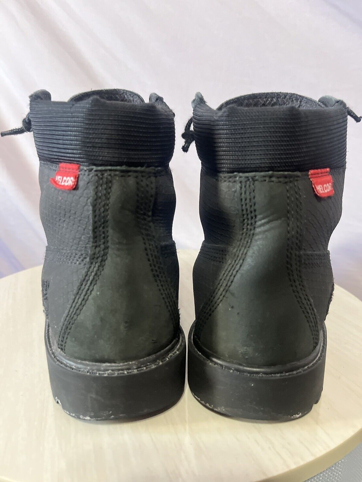 Timberland 5.5 Men’s, Premium Black Helcor Boot, High Quality, Lightly Used,rare