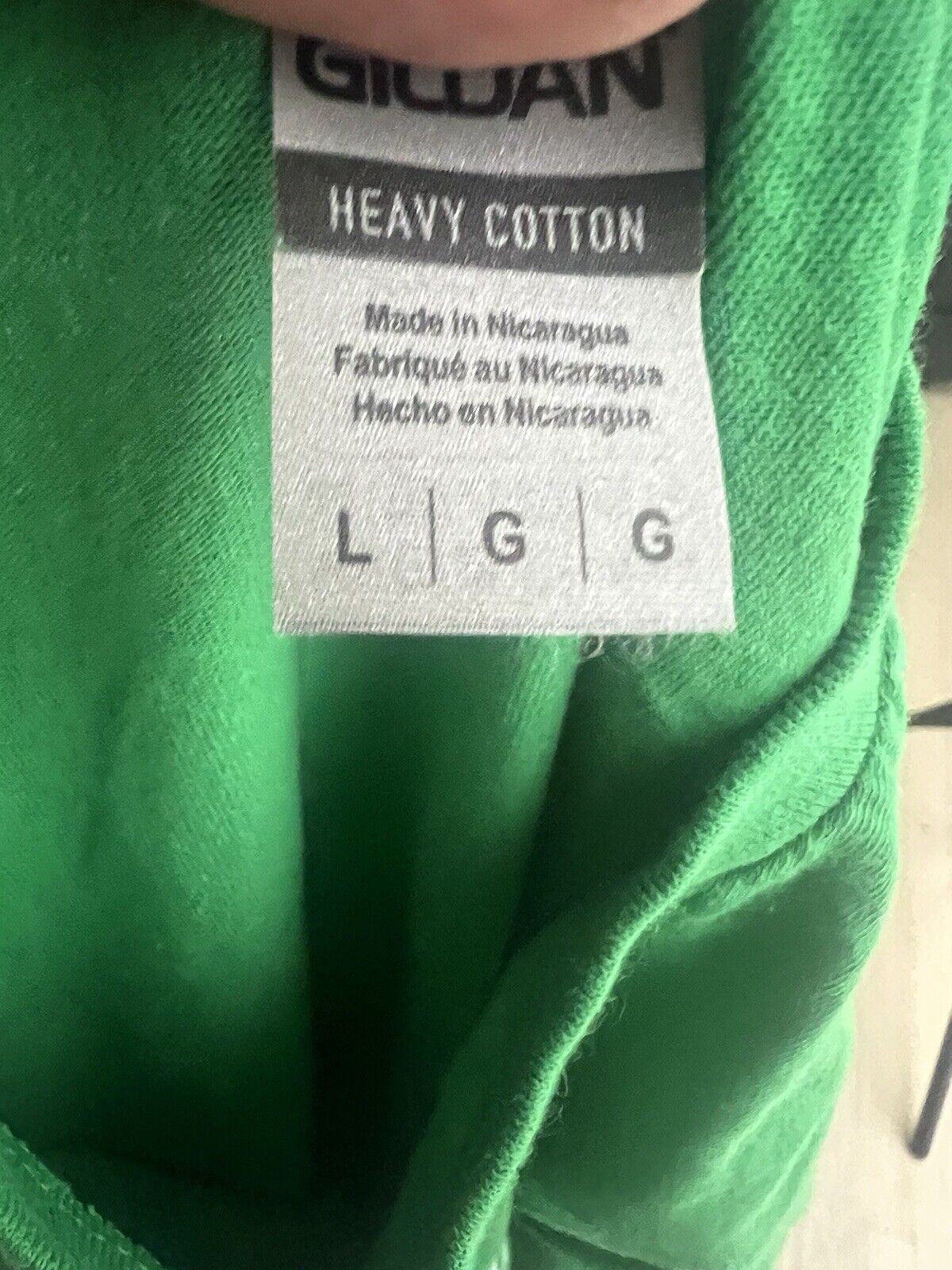 Kiss Me, I'm Emo Green Size Large