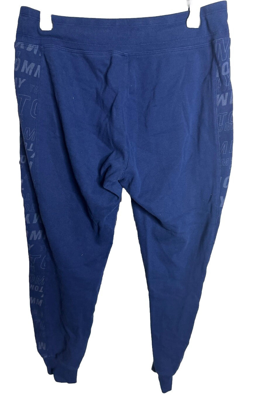 Tommy Hilfiger Sport Sweatpants Jogger Pants Womens Size Medium Logo Drawstring